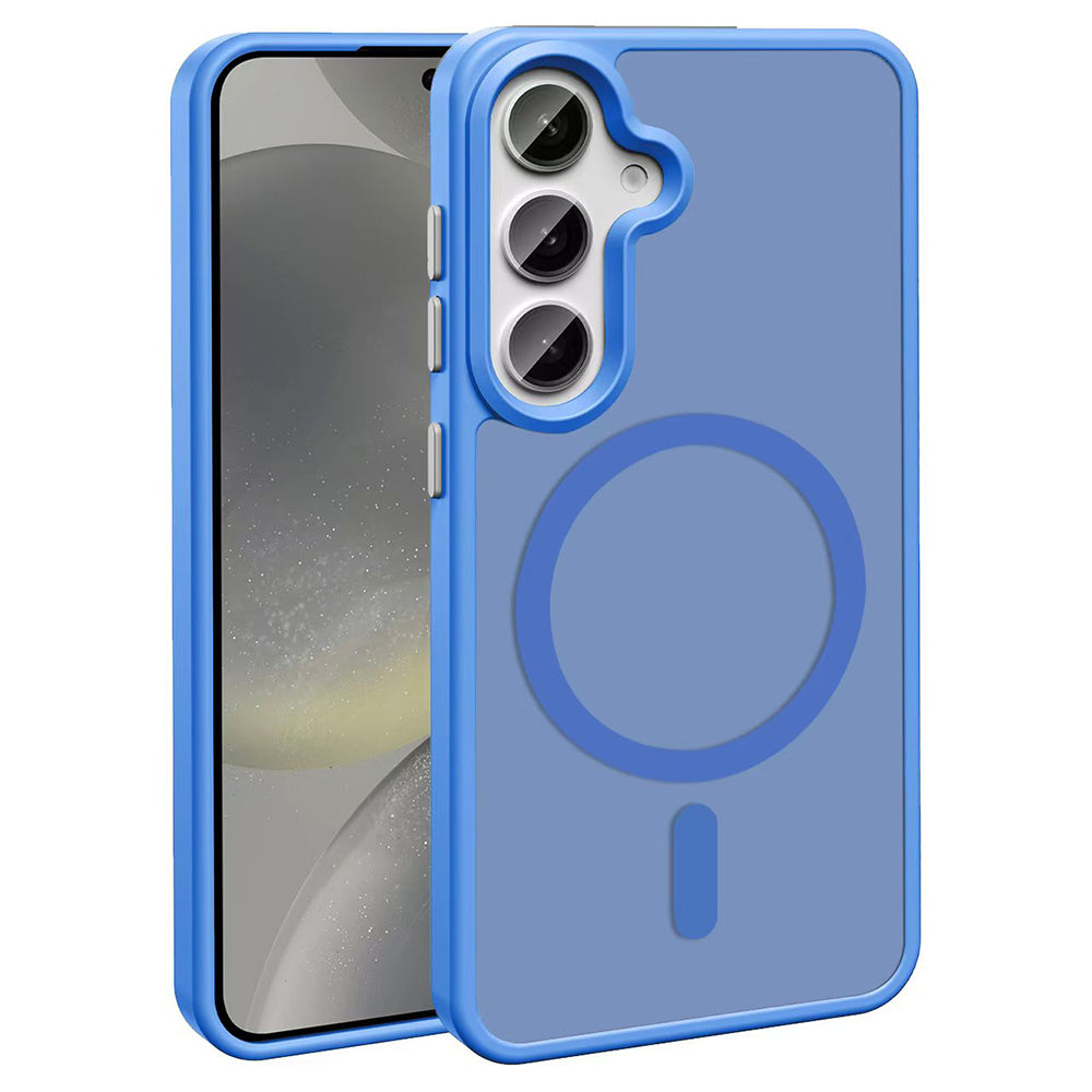 Cepax Sio Galaxy S25 Plus Magsafe Mat Arka Yüzey Telefon Kılıfı-4 Cepax Sio Galaxy S25 Plus Magsafe Mat Arka Yüzey Telefon Kılıfı-4